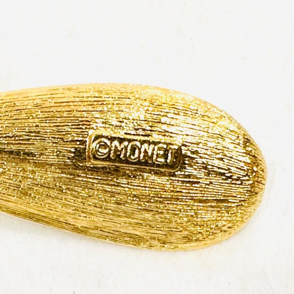 Vintage Monet Enameled Brooch/Pin - Picture 5 of 5